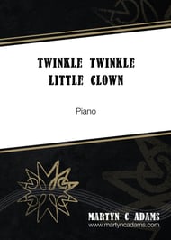 Twinkle Twinkle Little Clown piano sheet music cover Thumbnail